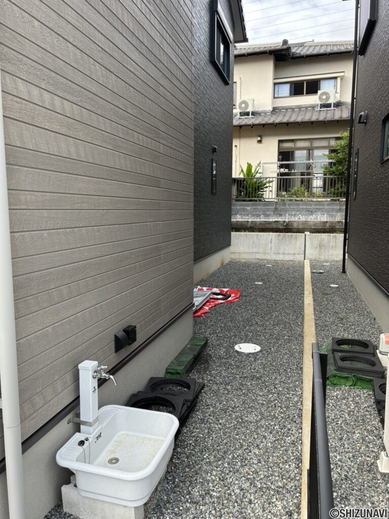敷地東側
