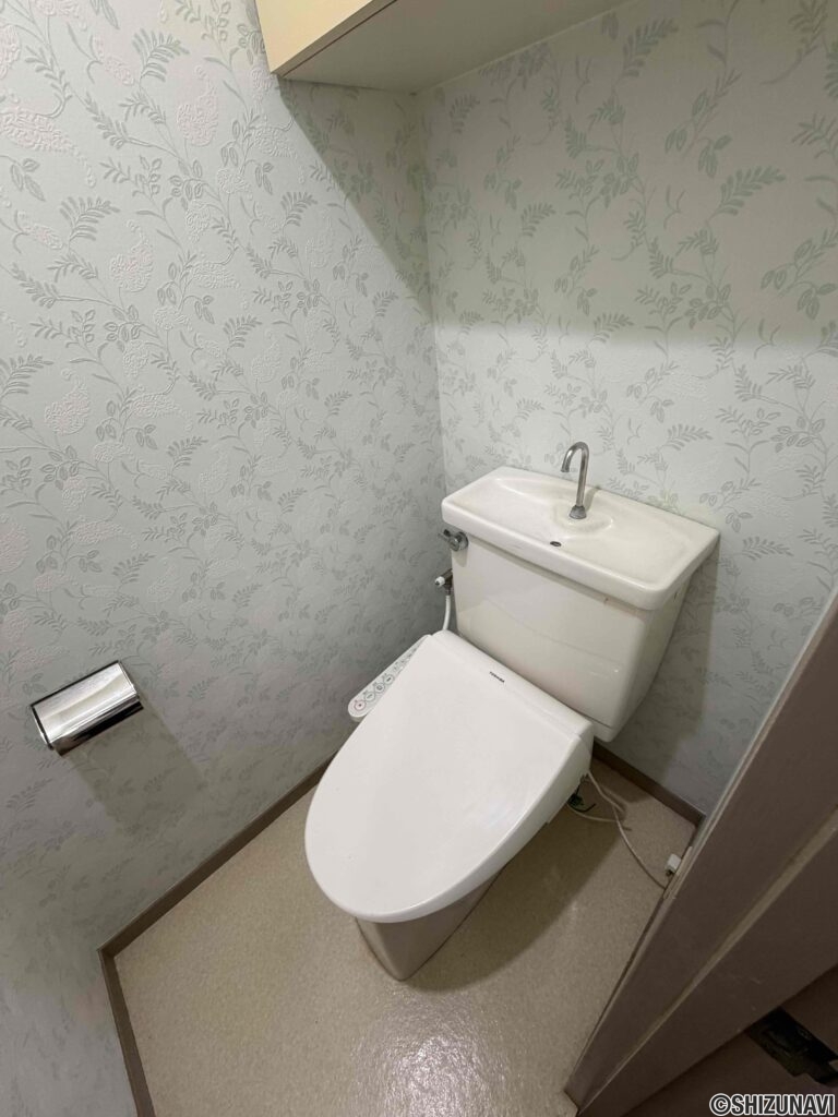 トイレも清潔に保たれています。