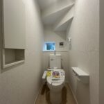 1階 トイレの写真です。