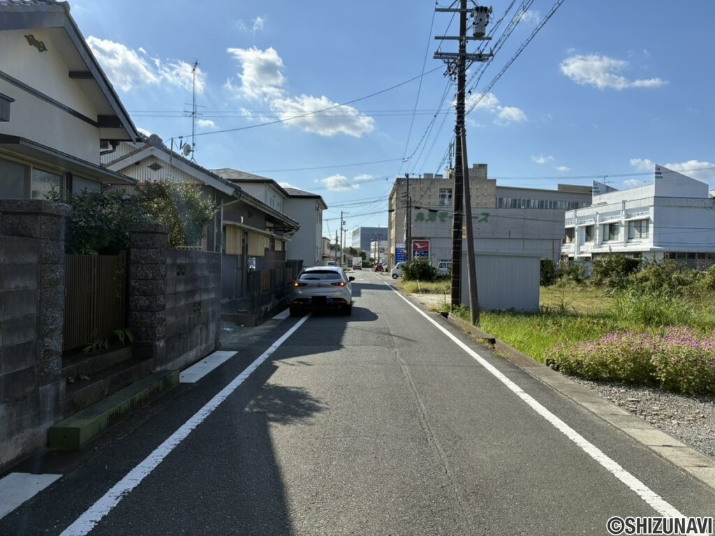 前面道路