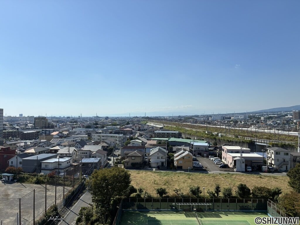 西側バルコニー眺望