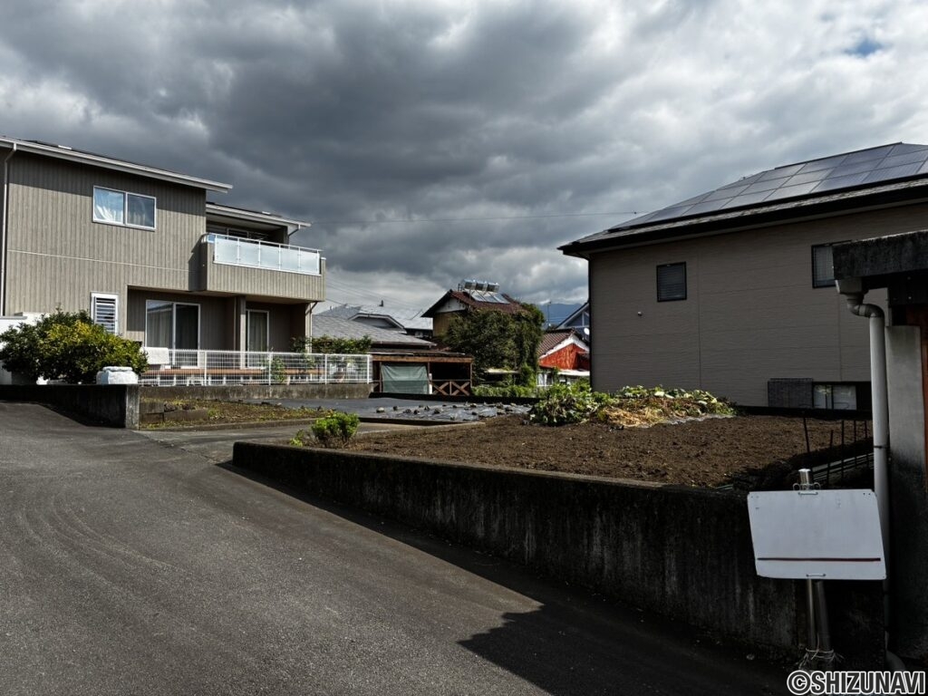 富士市石坂　建築条件なし　売土地の画像