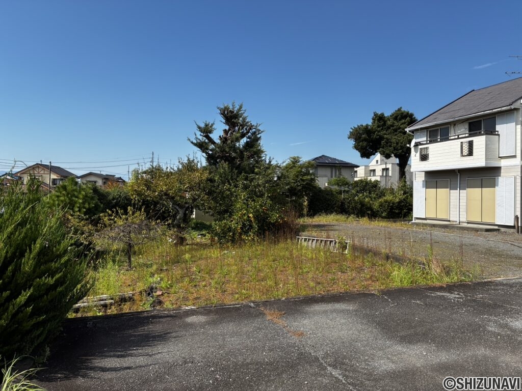 富士市中里　約262.39坪　建築条件なし　売土地の画像