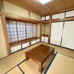 1階の6畳の西側和室です。