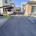 前面の位置指定道路です。