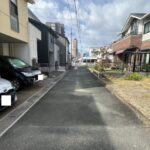 前面道路の状況です。