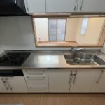 キッチンです。設備はガスコンロになります。
