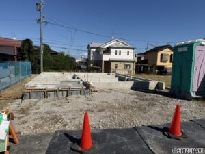 2026年10月15日　基礎工事中