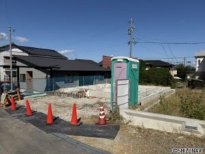2026年10月15日　基礎工事中