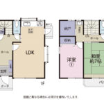 熱海市泉　セキスイハイム中古住宅　間取り図面