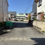 清水町徳倉　売り土地　前面道路