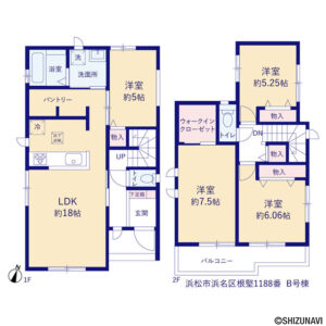 B号棟　間取り図