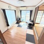 南向きの洋室引き戸を開ければ隣の6帖和室と併せて開放的に利用もできます。