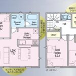 1号棟　間取り図